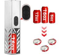 YUCHENGTECH Broyeur de Canettes Électrique pour Canettes de 12-16 oz Broyeur de Canettes Robuste Automatique Mural pour le Recyclage des Bières en Aluminium, Soda, Cola, Canettes