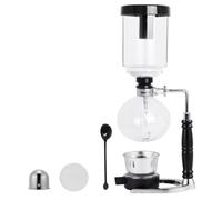 YUCHENGTECH Cafetière a Siphon,Vitreux, 5 Tasses (600ml)