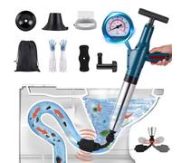 YUCHENGTECH Deboucheur WC Puissant Deboucheur Toilette Haute Pression Pompe Deboucheur Canalisation 4 in 1 Deboucheur WC pour Déboucher les Toilettes/Lavabo/Baignoire/Drain de Sol