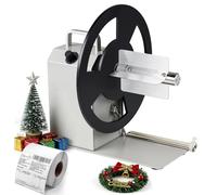 YUCHENGTECH Enrouleur étiquette Enrouleur D'étiquettes Automatique 1-10 pouces/s Largeur 120mm Diamètre 230mm Rembobineur D'étiquettes Bidirectionnel pour Rouleau D'étiquettes 1/1,5/3 pouces