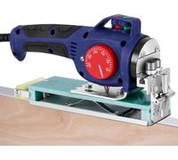 YUCHENGTECH Plaqueuse de Chant Manuelle Portative Plaqueuse de Chants Thermofusibles 50-300 ℃Température Réglable pour 0-60 mm Bandes de Chant Adhésives Thermofusibles