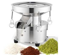 YUCHENGTECH Tamis Automatique 5L Tamis à Farine Électrique Tamis Vibrant en Acier Inoxydable pour Le Tamisage pour Poudres/Granulés 1350rpm 50W [Sans Tamis]