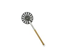 YUCHUANGYE 1 pelle à pizza de 119,4 cm avec poignée en bois de 22,9 cm, pelle à pizza amovible en alliage d'aluminium (courte)