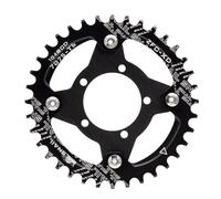 YUCHUANGYE Couronnes Cyclisme Pédalier for Bafang Moteur dent Adaptateur Milieu Kit vélo électrique 104BCD 130BCD Alliage d'aluminium Plateau chaîne Anneau Adaptateur(104BCD and 38T Set)