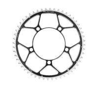 YUCHUANGYE Couronnes Cyclisme Plateau de vélo de Route 110BCD 50-34T 52-36T 53-39T, 5 boulons, en Alliage d'aluminium, Double Vitesse, pièces de Bicyclette(110BCD Round 52T)