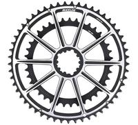 YUCHUANGYE Couronnes Cyclisme Plateau de vélo de Route en Gravier, Double Vitesse, 48-32T, 50-34T, 52-36T, 53-39T(53-39T-GXP)