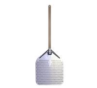 YUCHUANGYE Pelle à pizza en aluminium avec poignée en bois antidérapante pour gâteau, pain, fromage (35,6 cm, 95 cm-01)