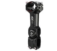 YUCHUANGYE Potence VTT Ajuster la Tige 0-60 degrés vélo Guidon 25.4/31.8mm Montagne Route Fixie réglable VTT 90/110/120/130mm poignée Partie(31.8x120mm Black)