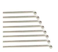YUCHUANGYE Rayon Velo 36 pcs de bicyclettes 1 2G / 12K Porte-Roues Moteur à vélo électrique 2. 4mm 288mm MTB Vélo Montagne la Route(12G 214MM)