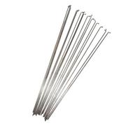YUCHUANGYE Rayon Velo Vélo argenté de 14G 36pcs Rayons d'acier Inoxydable Bicyclette avec 12mm(260mm)