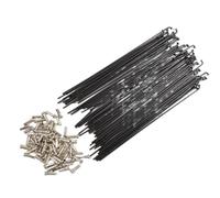 YUCHUANGYE Rayon Velo Vélo de Montagne/Route Acier 14G/14K 2.0mm Rayons vélo 14/16/20/451/26/27.5/29 Pouces(131mm)