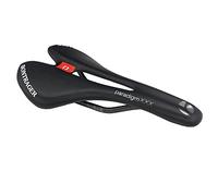 YUCHUANGYE Selle Velo Carbon Fibre Road MTB Saddle Utiliser 3K T700 Matières de Carbone Tax Coussins en Cuir Super Clair(Black)