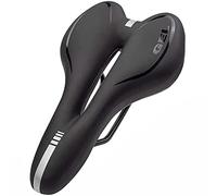 YUCHUANGYE Selle Velo Selle de vélo Confortable VTT Mountain Road Bike Seat Gel Cyling Cushion Exercice Saddle for Les Hommes et Femmes(Type B Black)