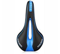 YUCHUANGYE Selle Velo Selle de vélo Confortable VTT Mountain Road Bike Seat Gel Cyling Cushion Exercice Saddle for Les Hommes et Femmes(Type D Blue)