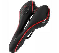 YUCHUANGYE Selle Velo Selle de vélo Confortable VTT Mountain Road Bike Seat Gel Cyling Cushion Exercice Saddle for Les Hommes et Femmes(Type A Red)