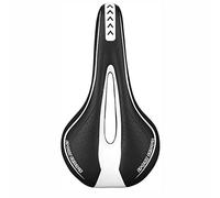 YUCHUANGYE Selle Velo Selle de vélo Confortable VTT Mountain Road Bike Seat Gel Cyling Cushion Exercice Saddle for Les Hommes et Femmes(Type D White)