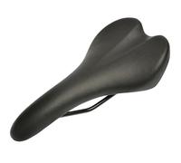 YUCHUANGYE Selle Velo Selle de vélo en Cuir, siège Avant Route et VTT, antidérapante, Confortable Respirante, pièces Cyclisme Montagne(Black)