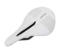 YUCHUANGYE Selle Velo Selle de vélo VTT Bike selles en Fibre Carbone Selle 240-143 mm / 110 g Route à Rails Acier(White)