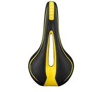 YUCHUANGYE Selle Velo Siège de vélo Selle Confortable avec Zone Ergonomique Ajustement Universel for BMX, VTT et Route(OK-Yellow)