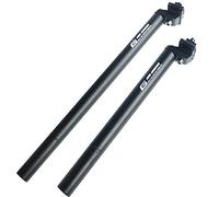 YUCHUANGYE Tiges De Selle pour VéLo 1 pièces Tige de Selle de vélo 25.4 27.2 28.6 30.9 31.6 350/450mm Long engrenage Fixe VTT Montagne Route vélo Extension Tige de Selle Tube Selle pôle(31.6X 400mm)