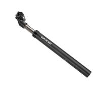 YUCHUANGYE Tiges De Selle pour VéLo Tube de Selle d'amortisseur, Tige de Selle à Pression d'huile for vélo de Montagne, 31.6 27.2mm(Silver Black 27.2)
