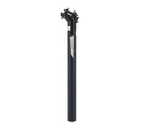 YUCHUANGYE Tiges De Selle pour VéLo Vélo VTT Tige de Selle 27.2 30.9 31.6mm 400mm en Alliage d'aluminium Tube de Selle Longue engrenage Fixe Tige de Selle Extension pièces de vélo(Black 27.2x400mm)
