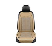 YUCHUJCGSS Couvre Siège Auto Climatiseur Voiture Aspiration DC12V Refroidissement Été Hiver Coussin Siège Chauffant Ventilation par Soufflage Housse Siège Voiture(Beige 12v Massage)