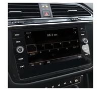 YUCHUJCGSS Film Protection D'écran Navigation Pour VW Pour Tiguan Pour Atlas 2018 2019 2020 Protecteur D'écran Tactile LCD 8 Pouces En Verre Trempé