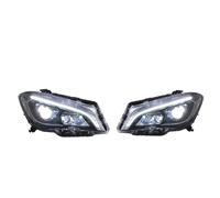 YUCHUJCGSS Phare Avant Pour Benz Pour CLA W117 2013 2014 2015 2016-2019 Phares Avant À LED DRL Feux De Jour Dynamiques Jeu Phares(For EU Version,For xenon)