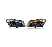 YUCHUJCGSS Phare Avant Pour Benz Pour CLA W117 2013-2019 Phares De Voiture À LED DRL Kit D'accessoires Pour Lentilles De Projecteur Jeu Phares(For US Version,For xenon)