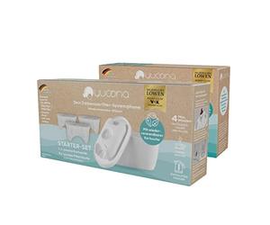 Yucon Kit de démarrage de filtre à eau pour 6 mois, tous les systèmes de carafe filtrante courants | Cartouche de filtre à eau réutilisable, 96% d'économie de plastique, charbon actif fabriqué à