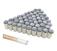 YuCool Lot de 50 Embouts de Queue de Billard à Enfiler pour Queue de Billard