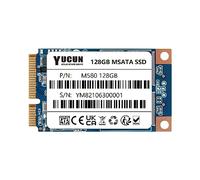 YUCUN SSD Interne mSATA III 128 Go | Format compact avec transfert rapide pour vieux portables et ultraportables