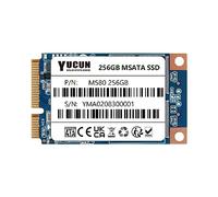 YUCUN SSD Interne mSATA III 256 Go | Format compact avec transfert rapide pour vieux portables et ultraportables