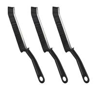 YUDANSI Écart Brosse WC pour Salle De Bain, 3 pièces Montage Mural à Manche Long Brosse Toilette, Brosse De Nettoyage des Crevasses Nettoyage en Profondeur pour Le Fenêtres, Sols