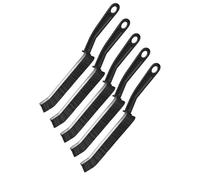 YUDANSI Fente Brosse à Joint, 5 Pièces Brosse De Nettoyage pour Salle De Bains, Interstices Poils Durs Brosse Nettoyage pour Carrelage Cuisine Salle Fenêtres Toilettes Crevice Cleaning Brushs