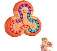 YUDANSI Puzzle 3D Jouet De Haricot Cube Magique, Jouet Cube de Vitesse Doigt Rotatif pour Adulte, Jouet Handy Spinner Fidget, Noël,Anniversaire,Nouvel an Cadeau pour Enfants à partir de 3 Ans