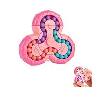 YUDANSI Puzzle 3D Jouet De Haricot Cube Magique, Jouet Cube de Vitesse Doigt Rotatif pour Adulte, Jouet Handy Spinner Fidget, Noël,Anniversaire,Nouvel an Cadeau pour Enfants à partir de 3 Ans