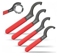 YUDAWN 4 Pièces Clef a Molette rgot Adjustable Pin Spanner Wrench Combinés Filetés Réglables Clés à Molette Filetée Avec Poignée Antidérapante