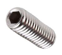 Yudesun M1.6 M2 M2.5 Vis Sans Tête en Acier Inoxydable - À Six Pans Creux Allen Hex Jeu de Douilles Pointe en Coupelle Attaches Filetage Métrique Tête Plate