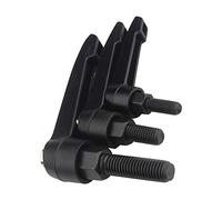 Yudesun Serrage Levier Poignée Machine - M6 M8 M10 M12 Fixation Poignée en Forme de L Serrage Levier Machine Réglable Main Filetage Interne et Externe