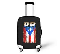 YUDINGFIN Housse de valise avec fermeture éclair anti-rayures élastique performante pour une utilisation à long terme Aéroport extérieur, Porto Rico, XL-29-32 Inch