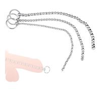 Yudscyllic Tige Uretre Flexible Sonde Uretre PéNis Inox Pénis Plug, 30 cm de Profondeur, 3 Tailles au Choix, Design Ergonomique, Sensation Thermique Chaud/Froid, Emballage Discret,S+M+L