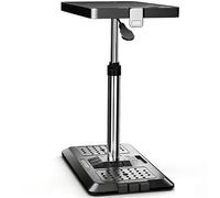 YUE JJXN Table Reglable Hauteur, Table Pliante de 50x30cm, pour Camping-Car, Hauteur Réglable de 48 à 73cm pour Passager Avant ou Arrière