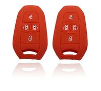 YuEany Housse de Protection pour clé de Voiture en Caoutchouc de Silicone, pour Peugeot Traveler Expert pour Citroën Jumpy Dispatch Space Tourer, étui pour clé en Silicone