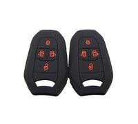 YuEany Housse de Protection pour clé de Voiture en Caoutchouc de Silicone, pour Peugeot Traveler Expert pour Citroën Jumpy Dispatch Space Tourer, étui pour clé en Silicone