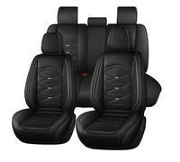 YuEany Housses de siège de voiture universelles en cuir nappa pour Renault Clio Duster Clio 4 Seat Leon Ibiza Mitsubishi Lancer X Pajero Outlander Lancer Subaru