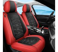 YuEany Housses de siège de voiture universelles pour Peugeot 206 CC SW 207 208 307 CC/3008 Ensemble de protection en cuir nappa