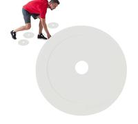 Yuecjian Cônes plats de football, petit tapis de marquage rond plat de 15 cm | Équipement de football doux, pour l'école, le club, la pratique quotidienne, le coaching, la vitesse, l'agilité du