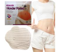 Yuecjian Patch amincissant pour le ventre - Autocollant respirant pour façonner l'abdomen, invisible et mince, autocollant en forme de ventre pour jeunes, hommes, femmes, filles, adolescents